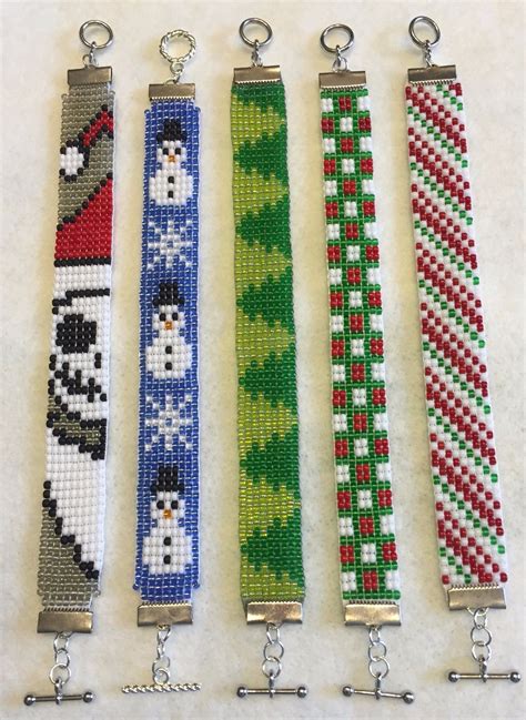 Seed bead graph papers have numbers along the left edge for keeping your place in the pattern, are color-coded to easily track your rows and have indicators across the top for customizing bead counts. . Beading loom patterns